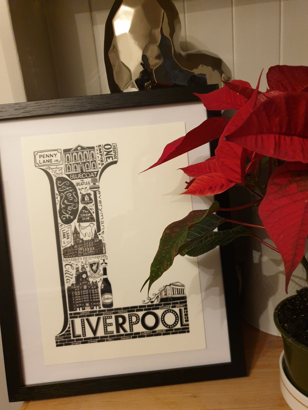 Customer photo review of Liverpool Print