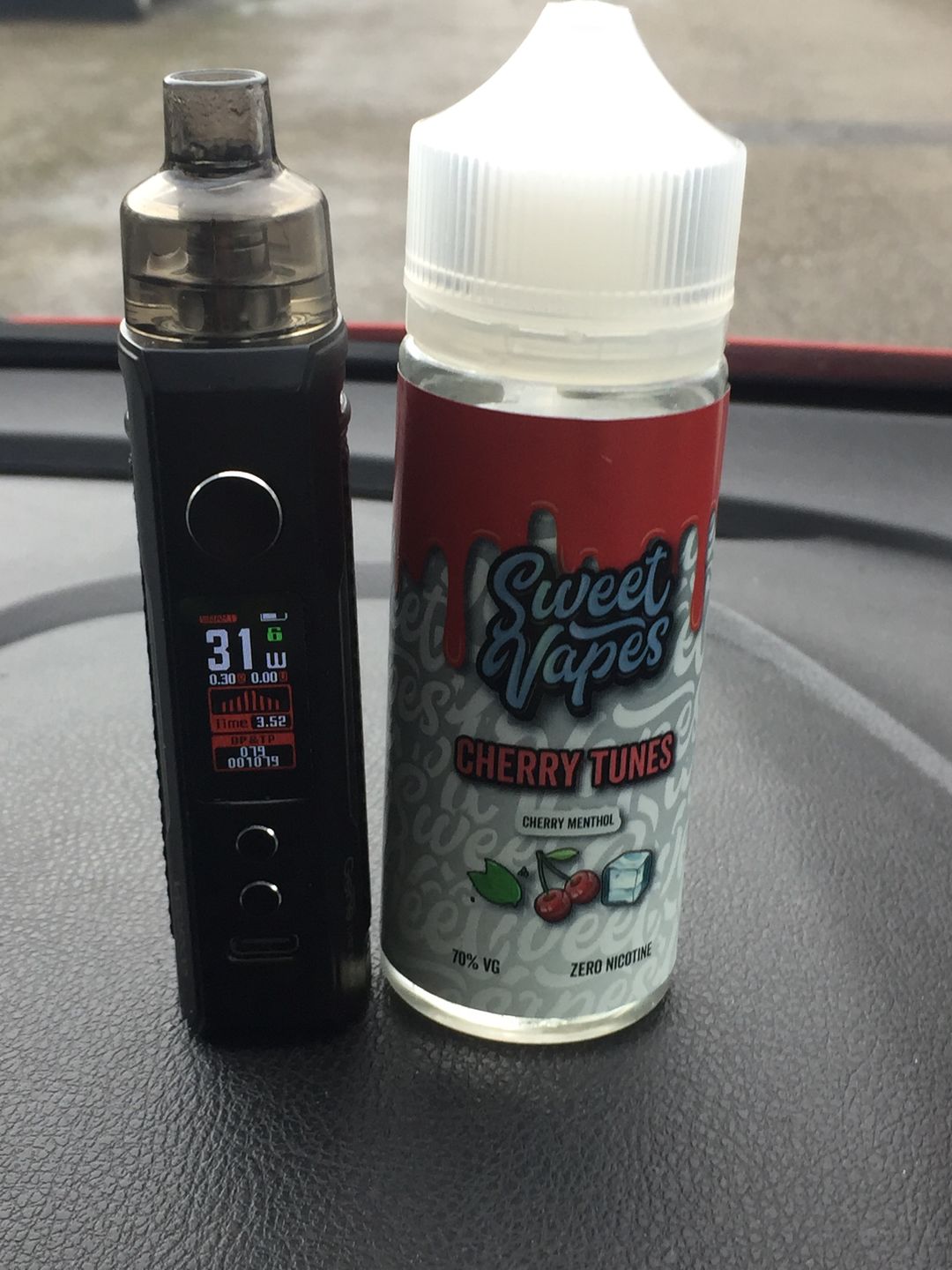 Customer photo review of Cherry Tunes