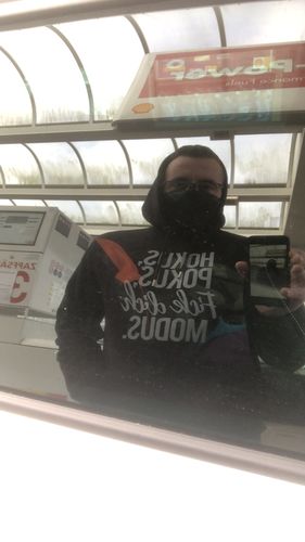 Customer photo review of Fick dich Modus - Words on Shirts - PR  - Unisex Organic Hoodie