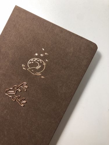 Customer photo review of Tsuki 'Nara' Limited Edition Bullet Journal ☾