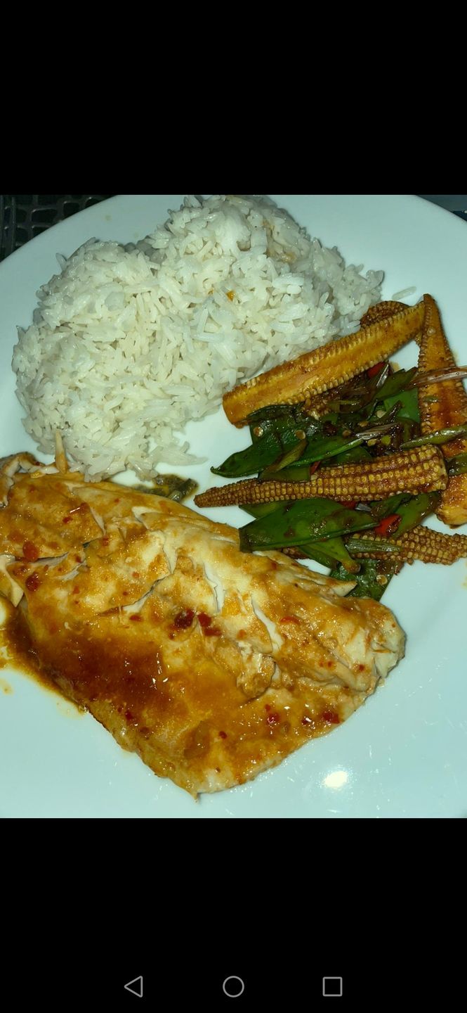 Customer photo review of Sea Bass fillet