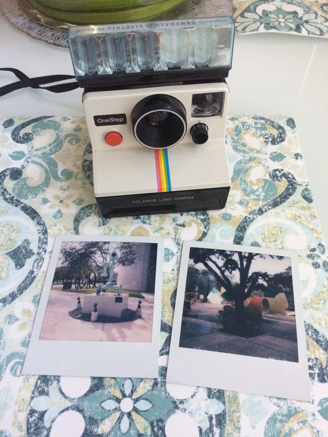Customer photo review of Flash Bar for Polaroid SX-70 Cameras