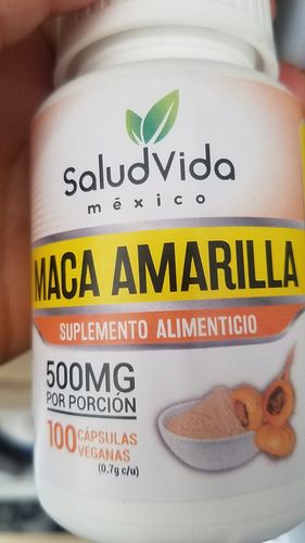 Customer photo review of Maca amarilla 500mg