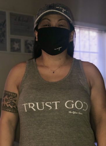 Customer photo review of "MAGA" Signature Mask