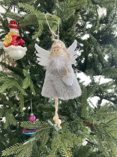 Customer photo review of Handmade Guardian Angel Ornaments and Angel Tree Toppers