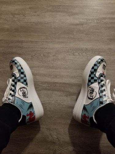 Customer photo review of Sneaker Demon Slayer - Tanjiro Kamado Basse