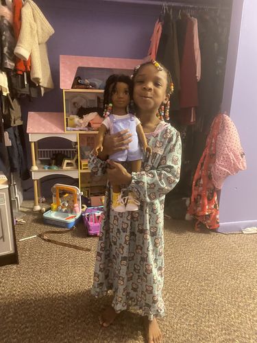 Customer photo review of Healthy Roots Doll: Zoe