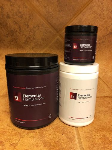 Customer photo review of Prime Whey (Whey Protein Isolate)