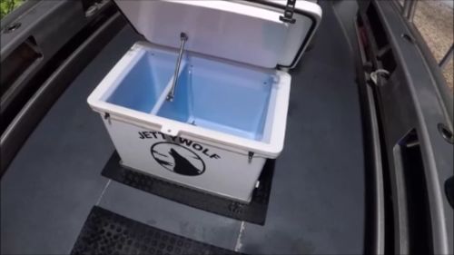 Customer photo review of ICEY-TEK Classic 120 Quart Roto-Molded Coolers