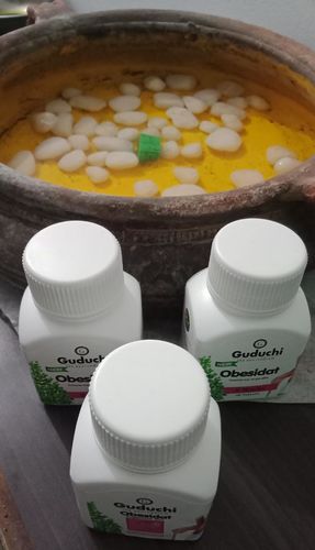 Customer photo review of Obesidat - Proven Ayurvedic Weight Loss Supplement for Men & Women, 60 tablets