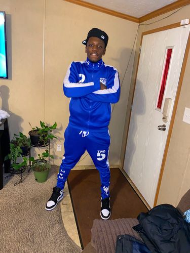 Customer photo review of Reflective Tape Track Jacket Black (1A2-550)