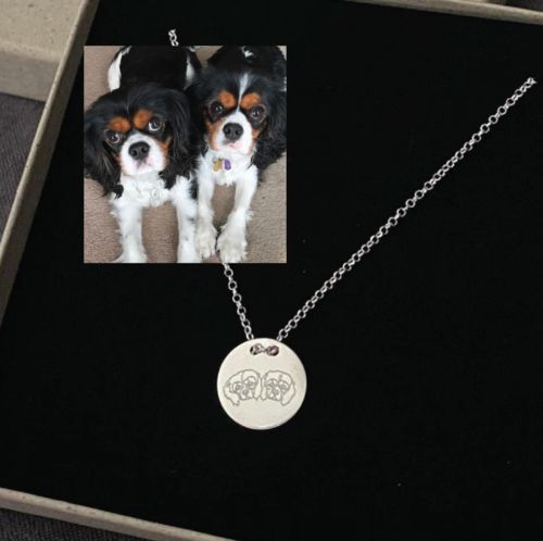 Customer photo review of Silber Lineart Love Halskette