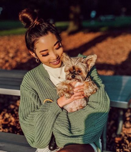 Customer photo review of 14 Karat Lineart Infinity Halskette