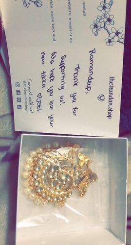 Customer photo review of Marriage Material - Tikka (medium)