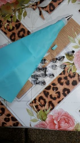 Customer photo review of Poche à Douille Silicone - Assortiment 16 Pièces