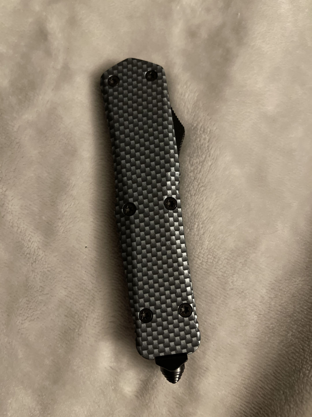 Customer photo review of Carbon Fiber Ghost D/A OTF (Multiple Blade Styles Available)
