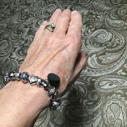 Customer photo review of Piece Of My Heart Bracelet