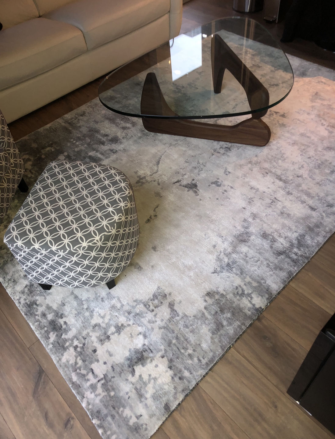 Customer photo review of Altostratus Cloud Rug