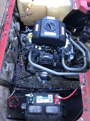 Customer photo review of Predator 22hp Installation Kit for 1994-2008 EZ-GO TXT / Medalist / Workhorse