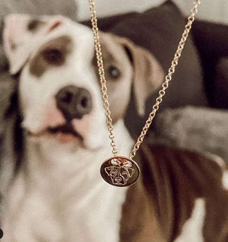 Customer photo review of Silber Lineart Love Halskette