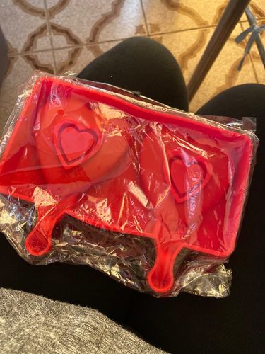 Customer photo review of Moule a Glace Silicone - 4 formes