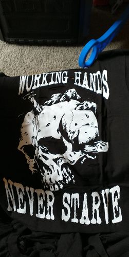 Customer photo review of 71- Work Hard Tank Top