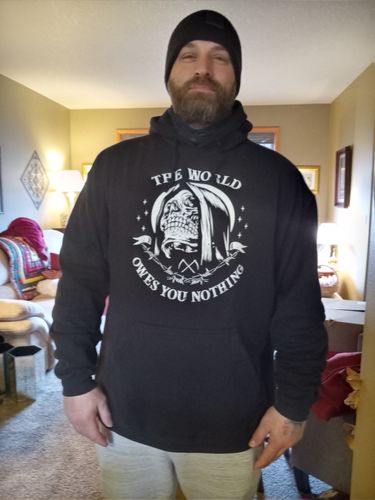 Customer photo review of #World Hoodie - 013