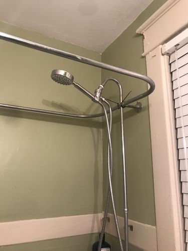 Customer photo review of 1-Spray Handheld Shower Head Set