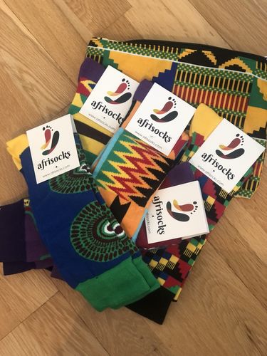 Customer photo review of The Classic Afrisocks Collection
