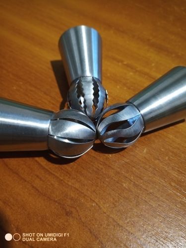 Customer photo review of Poche à Douille Silicone - Assortiment 4 Pièces