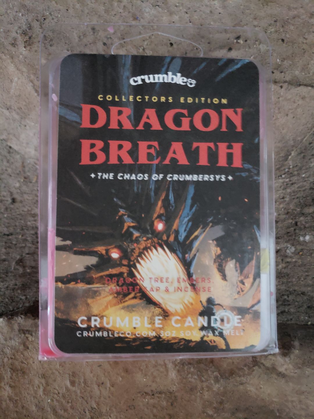 Customer photo review of Dragon Breath Wax Melts
