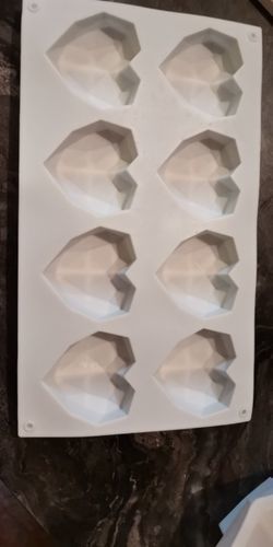 Customer photo review of Moule Mini Coeur Silicone