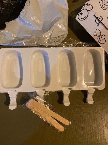 Customer photo review of Moule à Glace Silicone (x4)