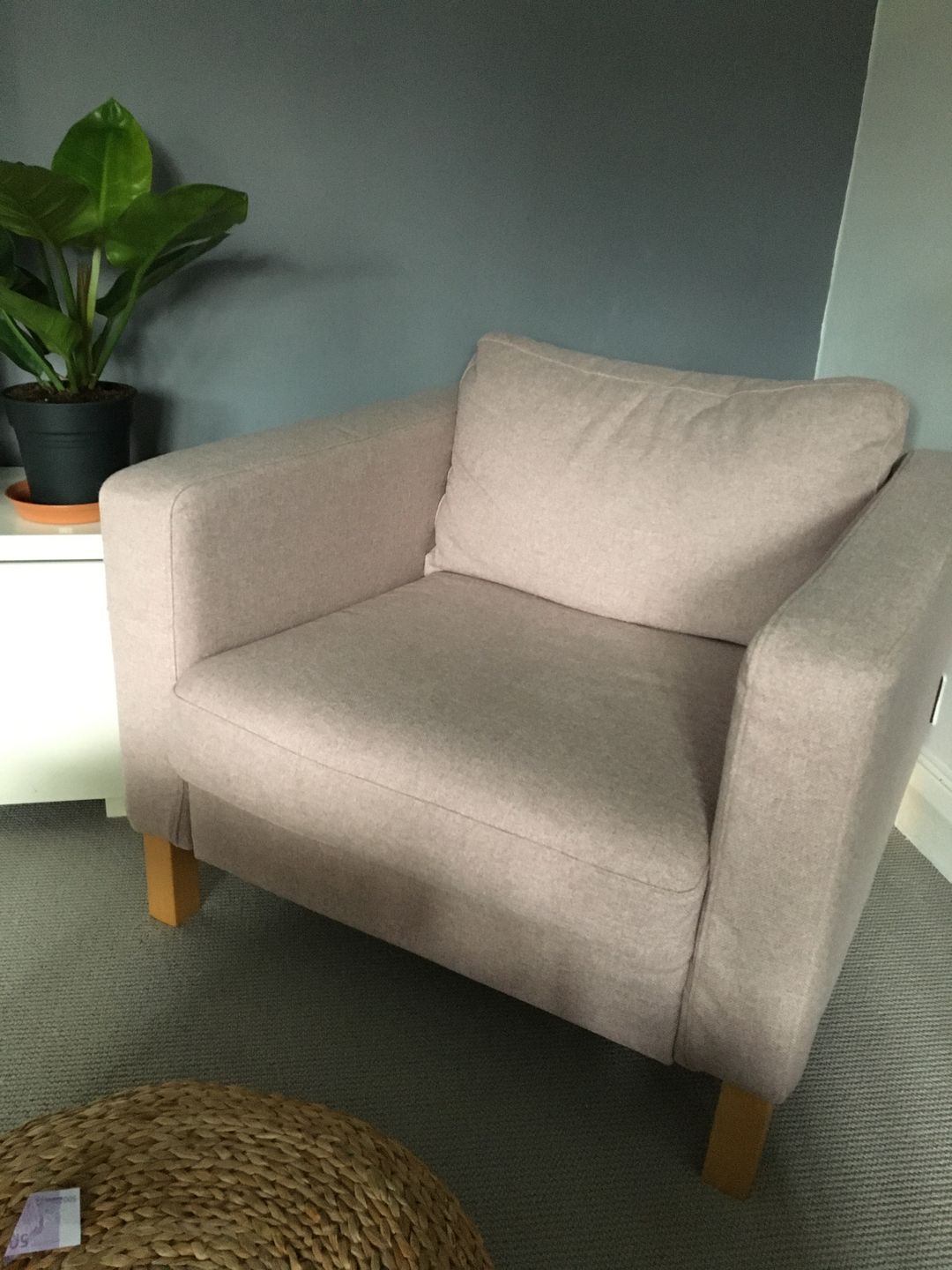 Customer photo review of KARLSTAD IKEA Armchair Cover