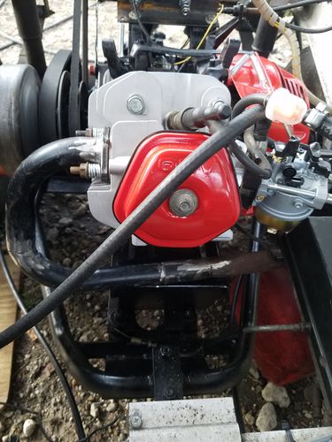 Customer photo review of Stepped Exhaust Flange for GX390 & Predator 420
