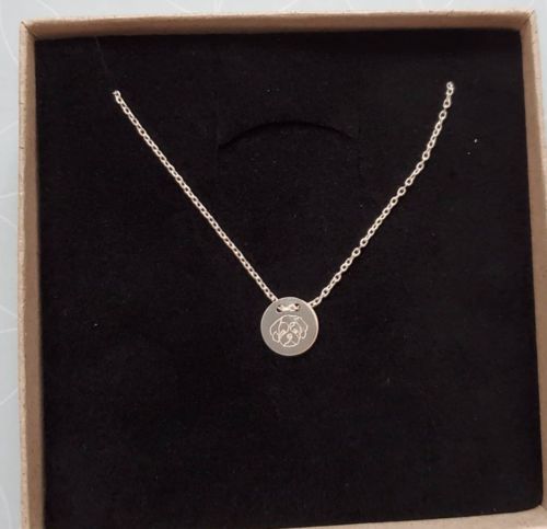 Customer photo review of Rosé Gold Dipped Lineart Love Armkette