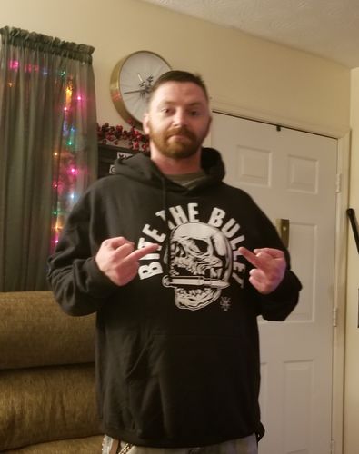 Customer photo review of 67 - Bullet Hoodie