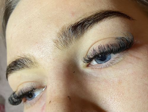 Customer photo review of 10D 0.07 SHORT STEM Russian Volume (16 Lines)