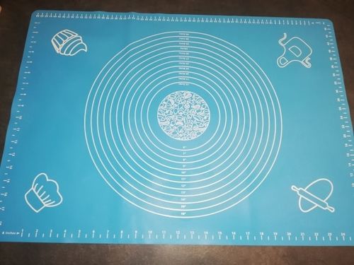 Customer photo review of Tapis Silicone Pâtisserie Couleurs