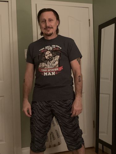 Customer photo review of Opinion Unisex Tee