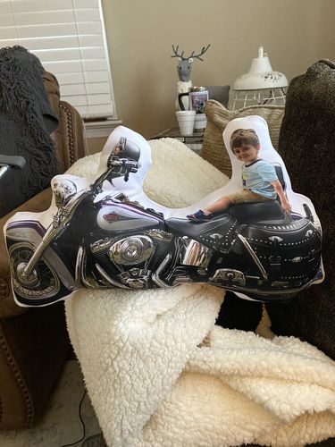 Customer photo review of Create A Custom Object Pillow