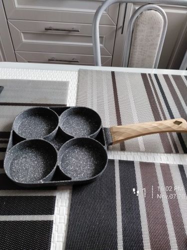 Customer photo review of Poele à Blinis ou Pancake Carrée - Feux à Induction