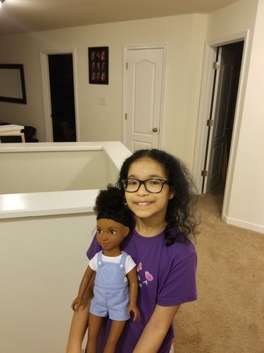 Customer photo review of Healthy Roots Doll: Zoe (Pre-Sale Batch #2)