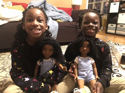 Customer photo review of Healthy Roots Doll: Zoe