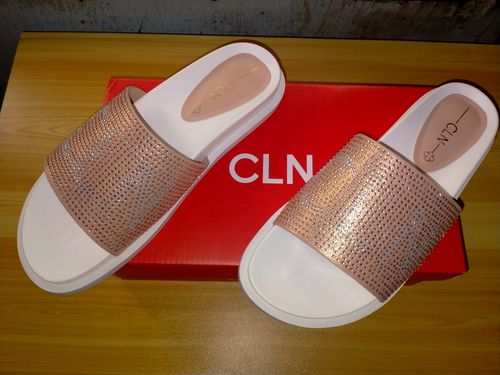 Customer photo review of Respect Flat Slides