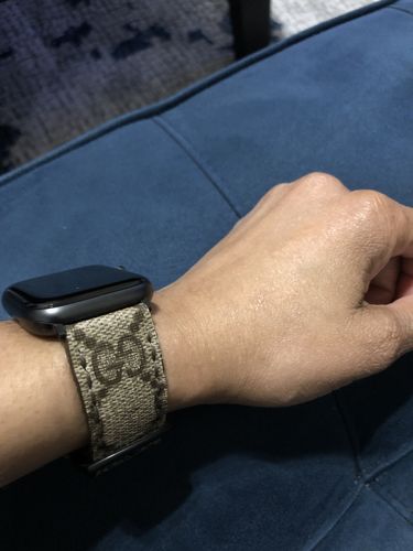 Customer photo review of Gg apple watch band
