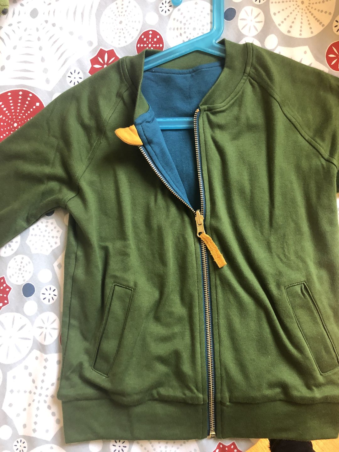 Customer photo review of Woodland Reversible Jacket