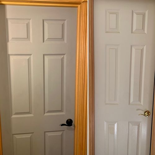 Customer photo review of Glover Gray - One Step Paint