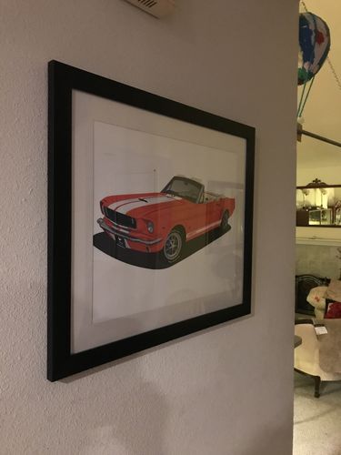 Customer photo review of Custom Car Portrait