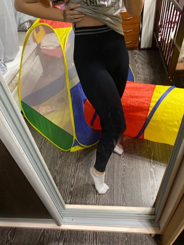 Customer photo review of Waist Shaper Leggings 2-in-1